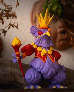 Articulated Mouse King_Crown.stl 3d model