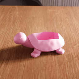 Turtle Character Planter 3d model