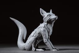 Fox Machina (Pre Supported) 3d model