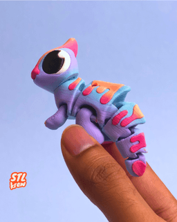Cute articulated parasaur - Parry 3d model