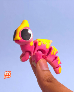 Cute articulated parasaur - Parry 3d model