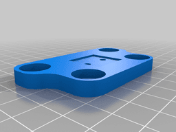 GoPro Mount for the FPV-Rover 3d model