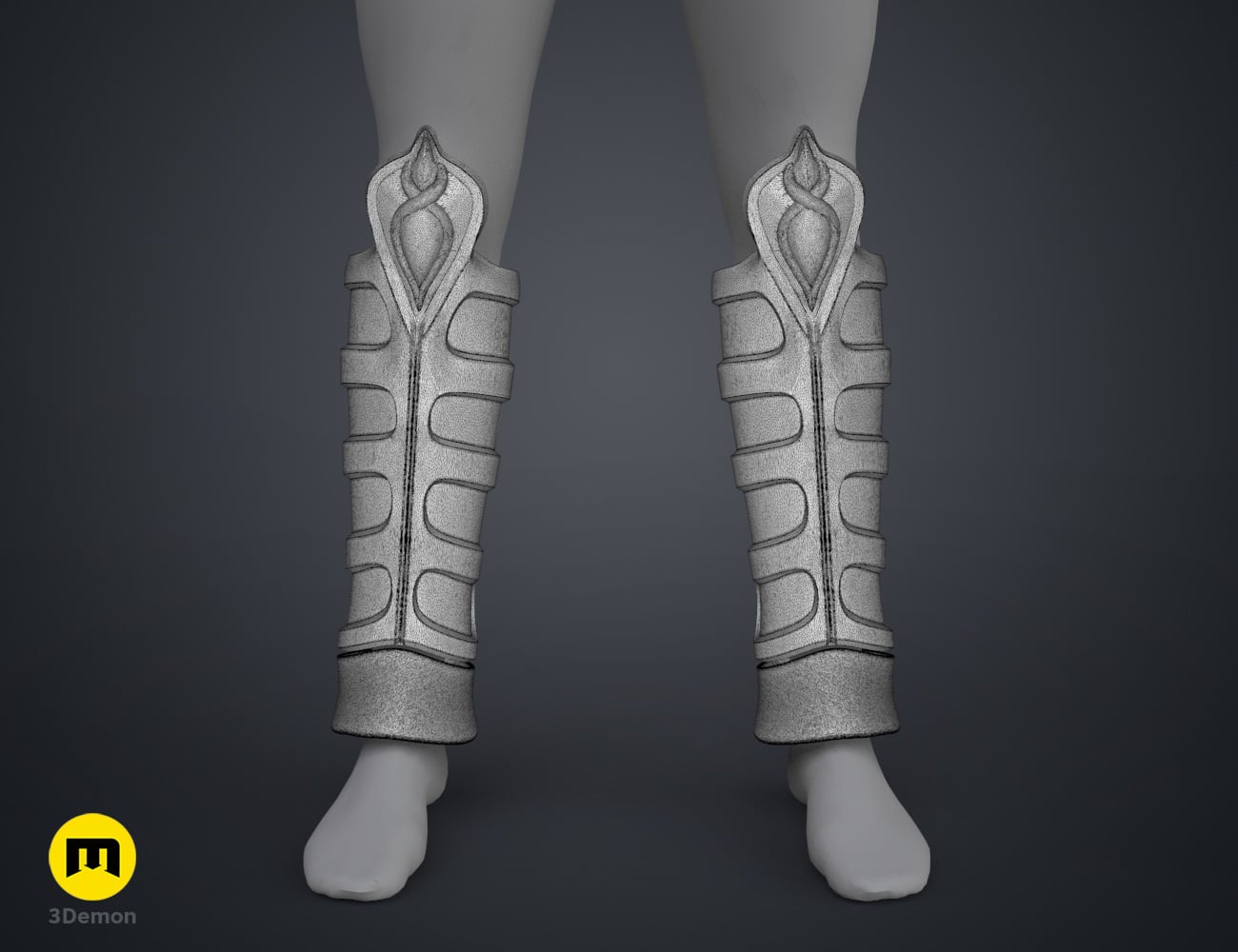 Serpent Guard Armor 3d model