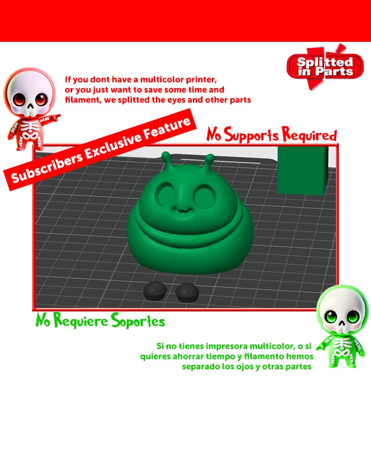 Baby Slug 3d model