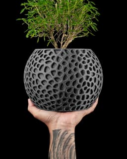 Pulp Planter Pot by MODERN MACHINE 3d model