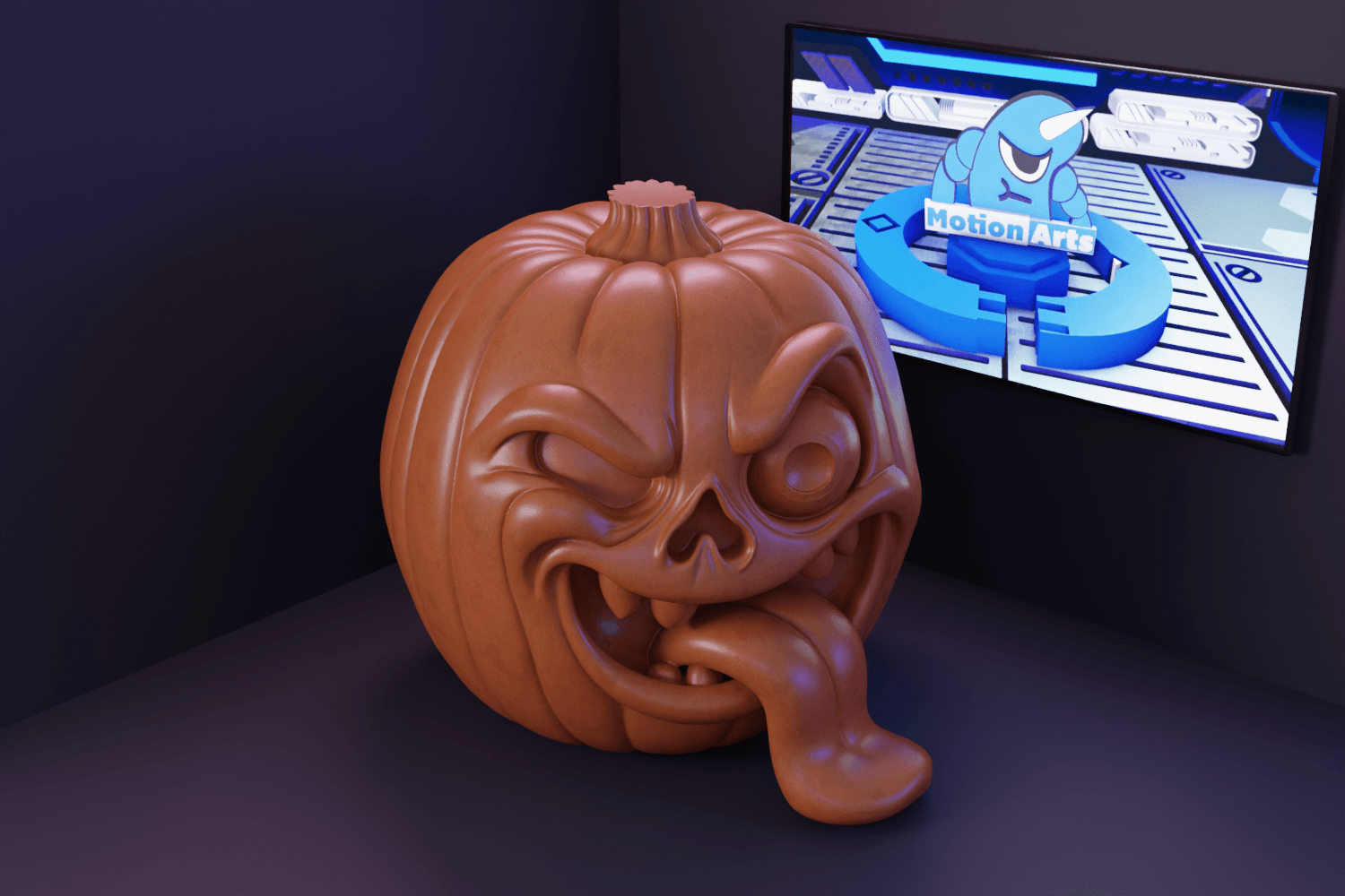 Abobora lingua.stl 3d model