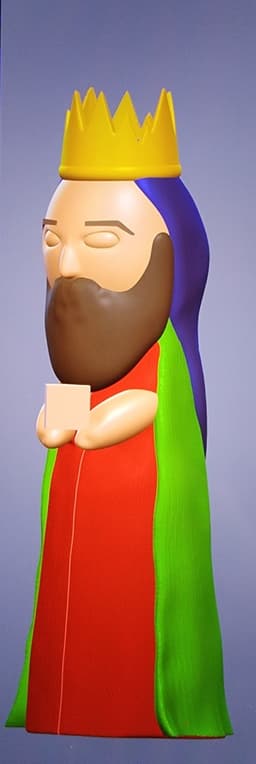 Rey Mago PR 3d model