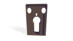 Badge/RSA Holder 3d model