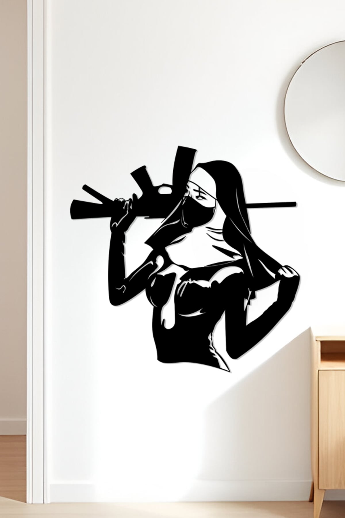 Gun Wall Art, Wall Decor, Home Decor 3d model