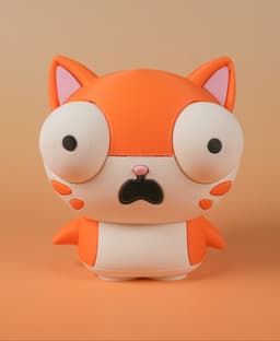 Mimi Scared Face 3d model