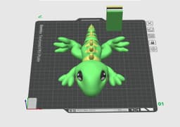 Articulated Iguana 3d model
