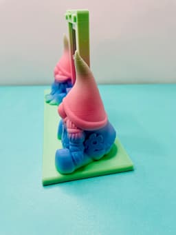Gnome Picture Frame for Instax Film 3d model