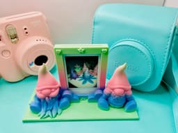 Gnome Picture Frame for Instax Film 3d model