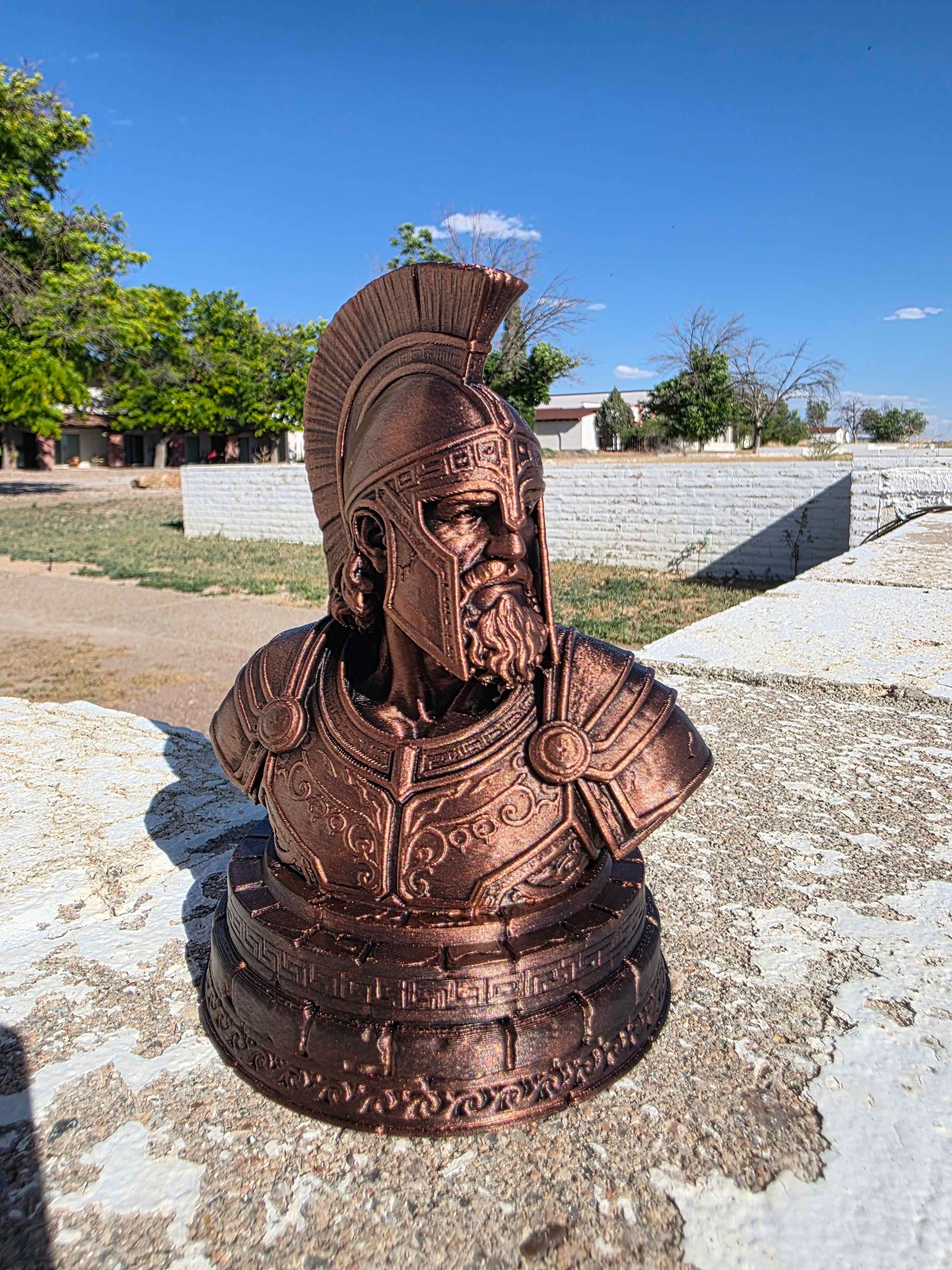 Spartan Bust 3d model