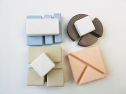 Fractional Shapes – 3D Printable Learning Blocks for Geometry & Fractions 3d model