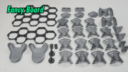 Hextraction Game Boards 3d model
