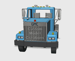 1988 GMC General Cab and Frame Kit 1/87 Scale 3d model