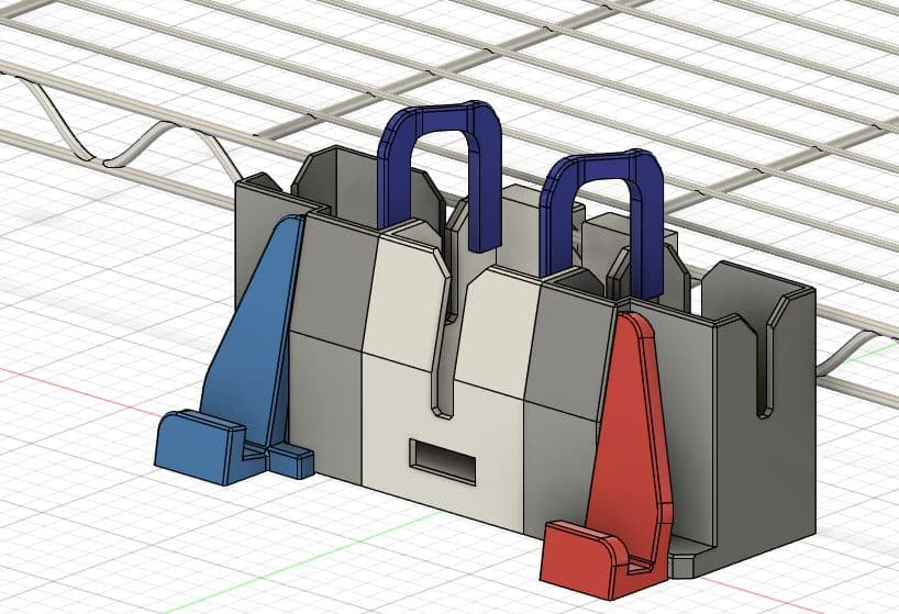 MobileDisplay Stand and Case 3d model