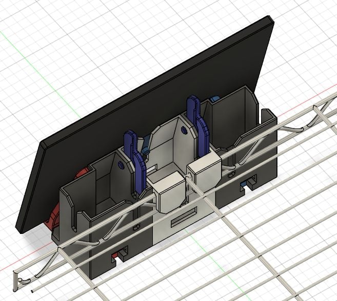 MobileDisplay Stand and Case 3d model