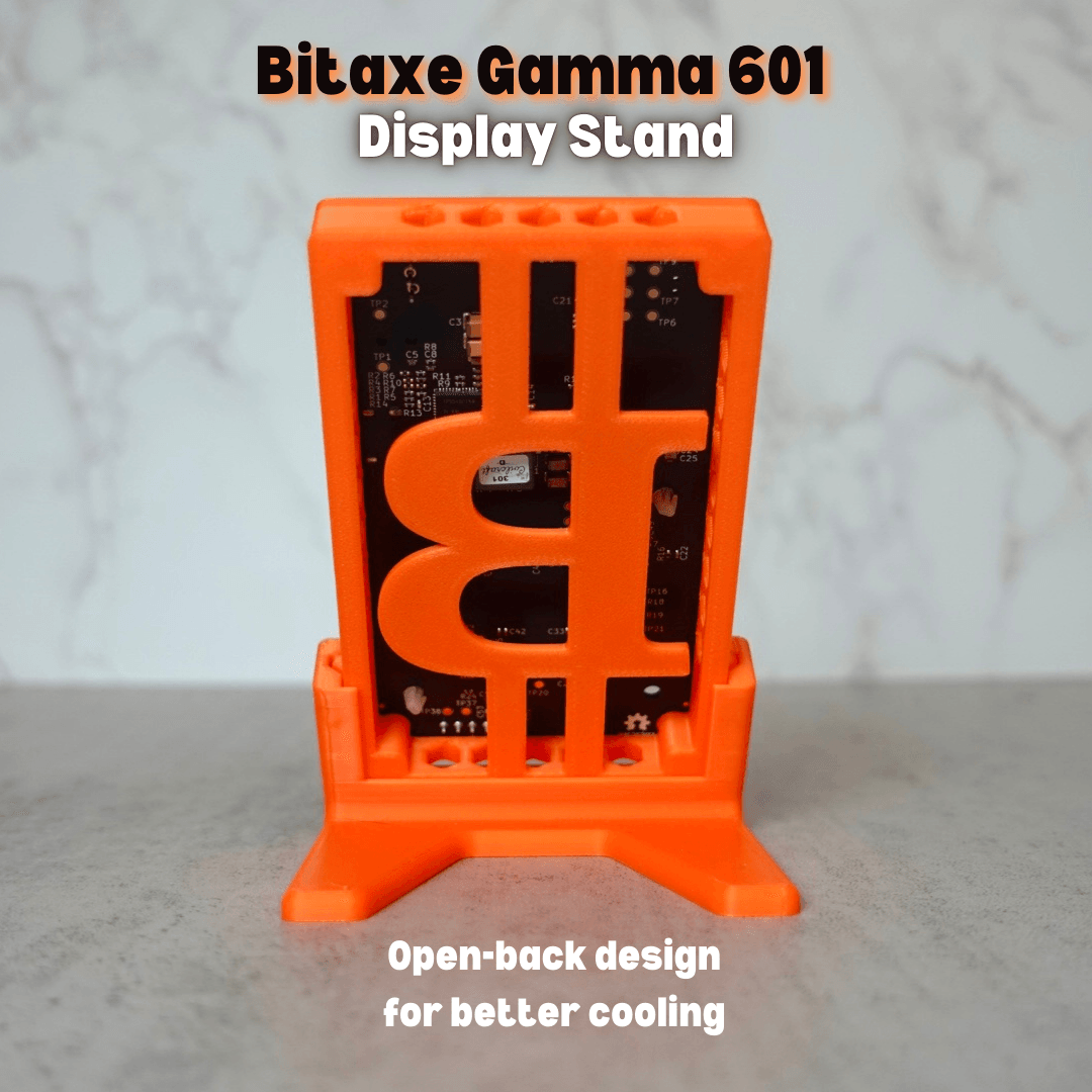 Bitaxe Gamma 601 Display Stand 3d model