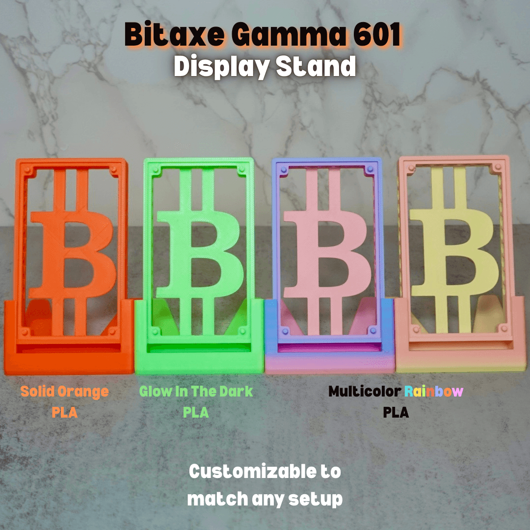 Bitaxe Gamma 601 Display Stand 3d model