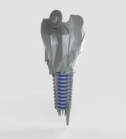 Cyborg Arm Cannon 3d model