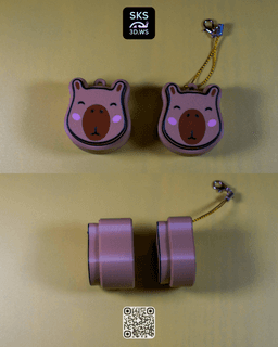 Capybara Keycap clicker 3d model