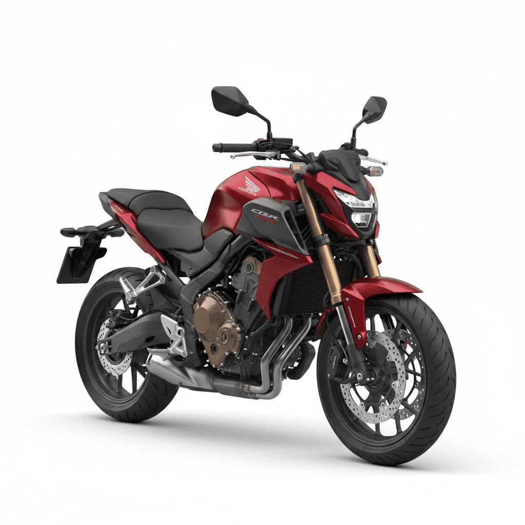 Hondaa CB500F Street Naked Motorcycle 3d model