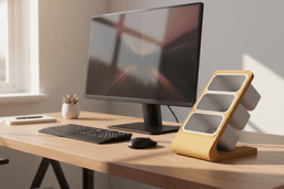 SLANT - Modern Desk Organizer 3d model