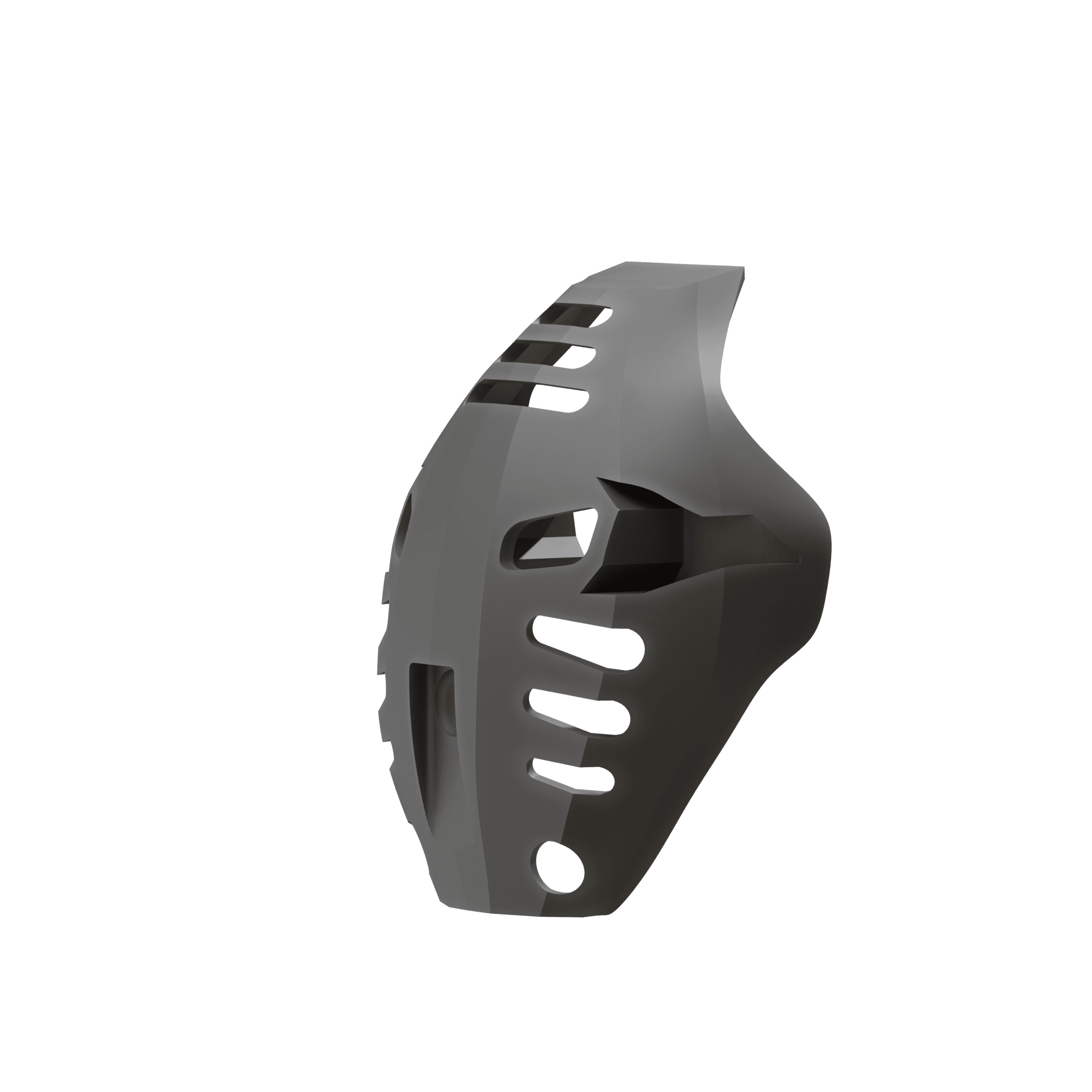 Black Bionicle Mask 3d model