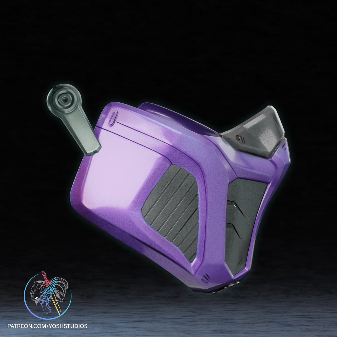 Hawkeye Mask Marvel Rivals 3D Printer STL File 3d model