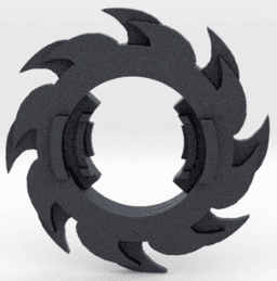 BEYBLADE SLAYER | COMPLETE | GHOST SERIES 3d model