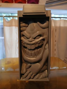 Wall mounted Ghost Trap Wrapper Ghost with BONUS 3d model