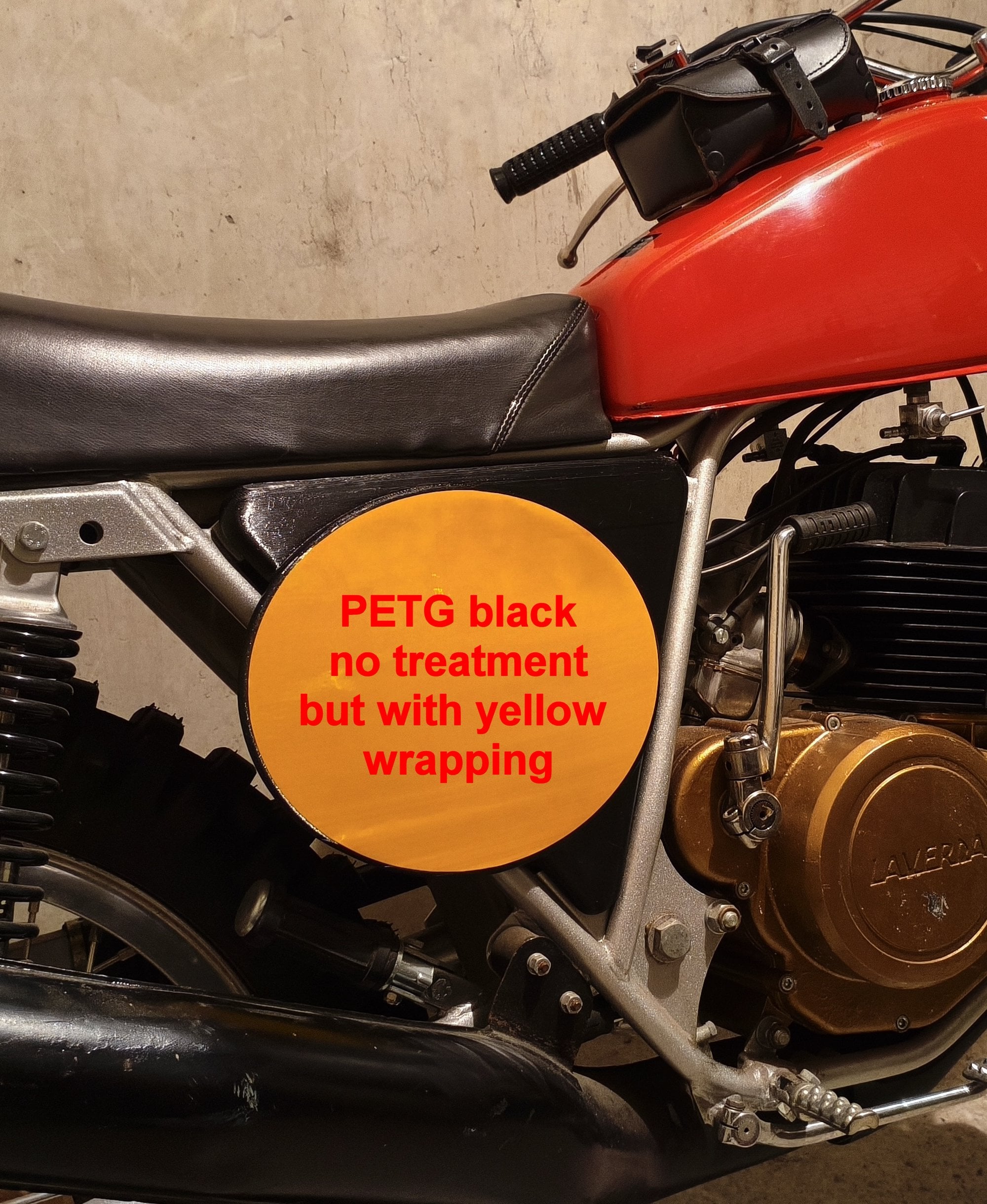 Laverda Chott left side panel 3d model