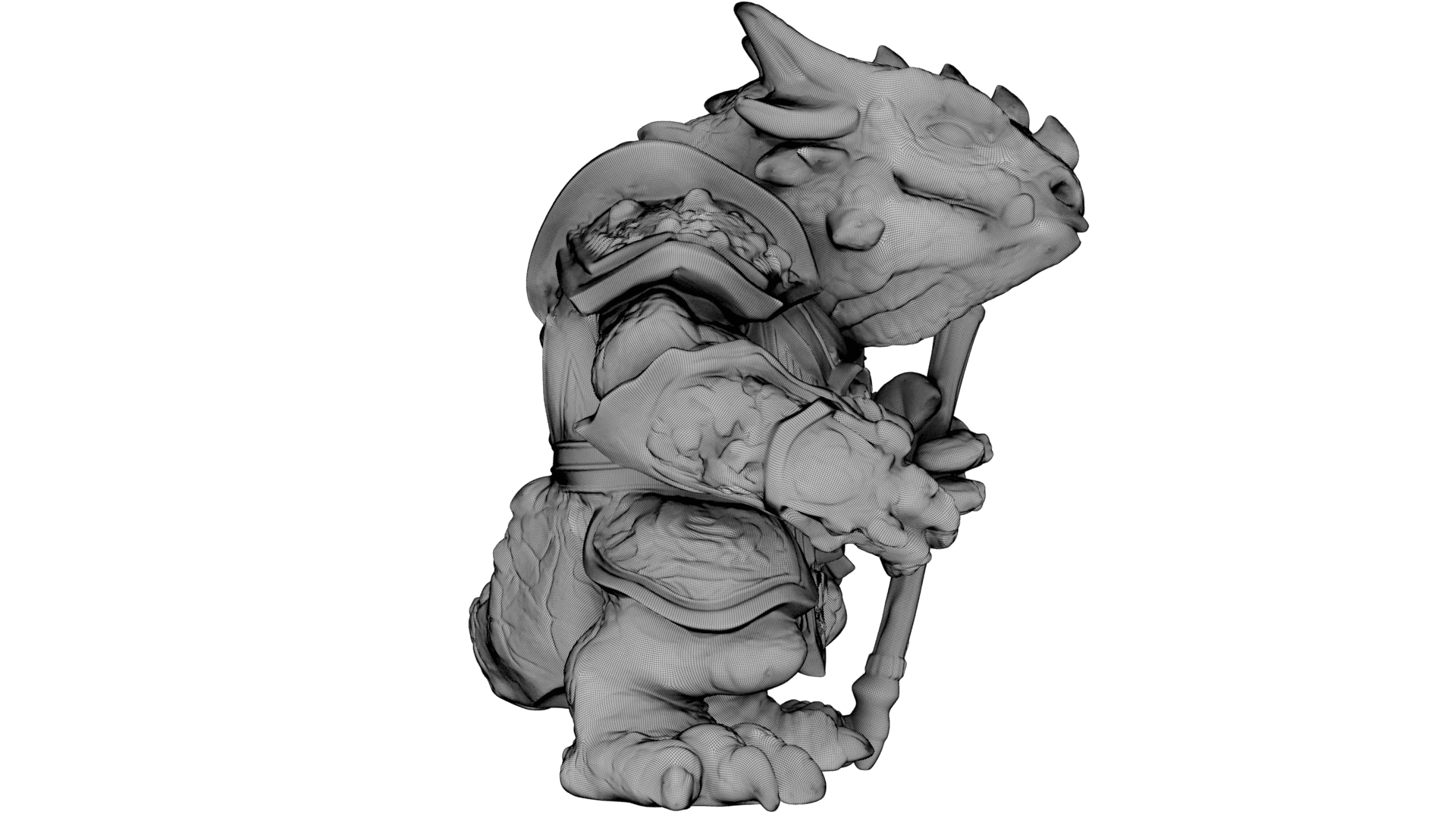 Rainbow Dragon 3d model