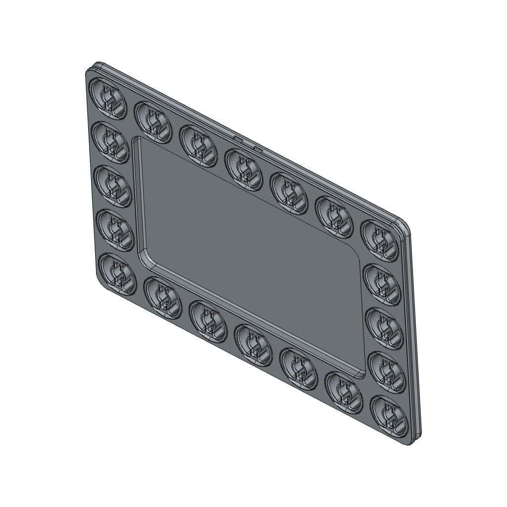 D-LOCK_PANEL.7X5-Light 3d model