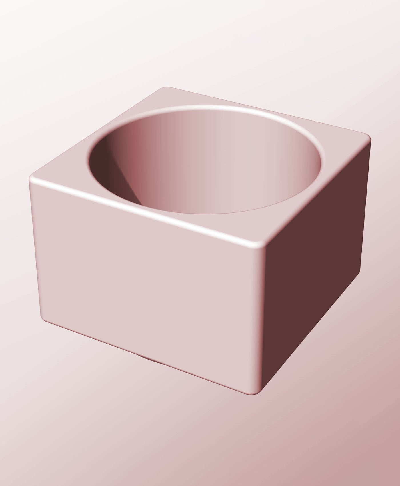 CS68-50 Modular stacking container for modern home decor 3d print stl 3d model