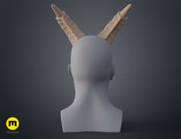 Rock Beast horns 3d model
