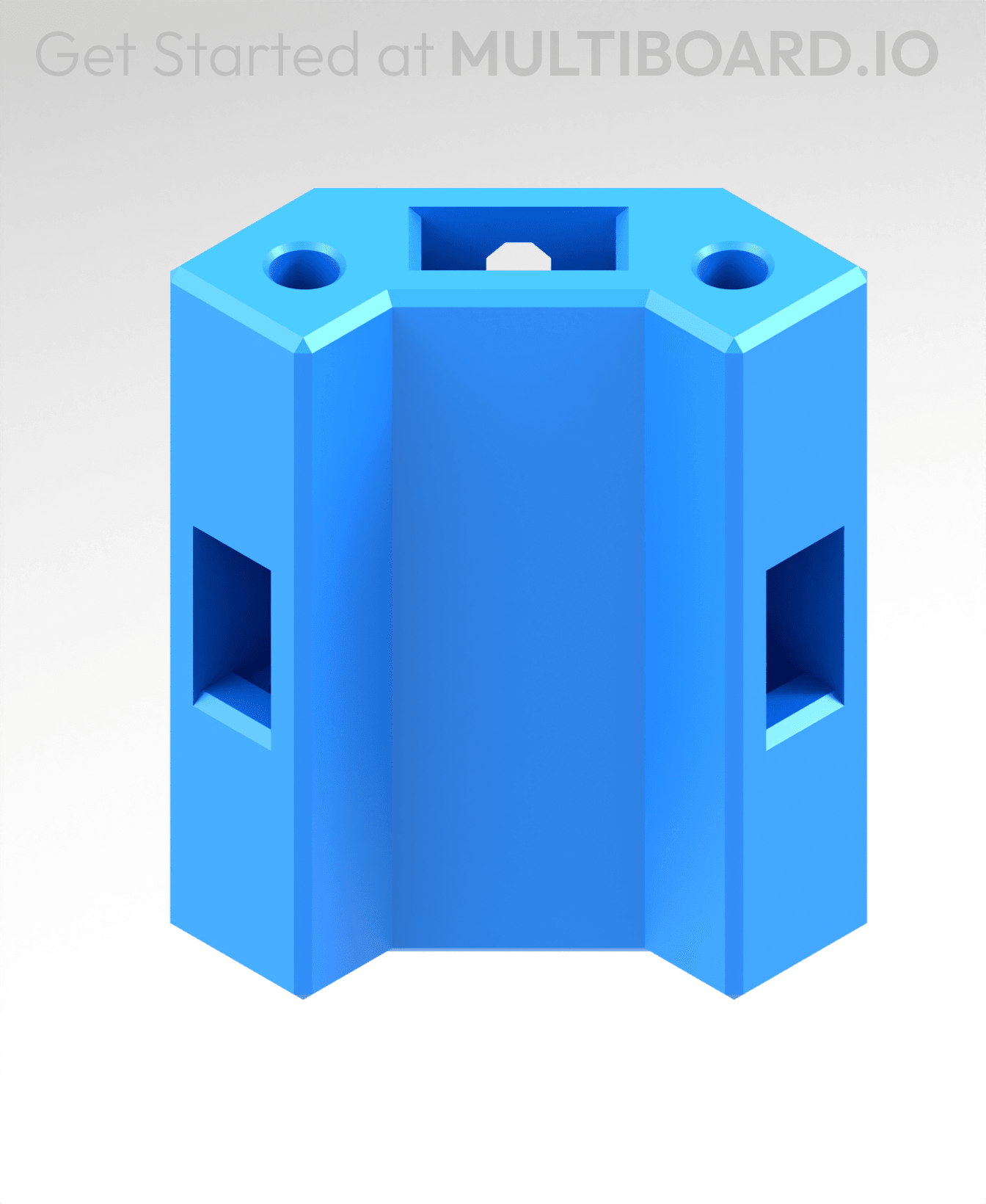 1 MU - L Multiboard Beam 3d model