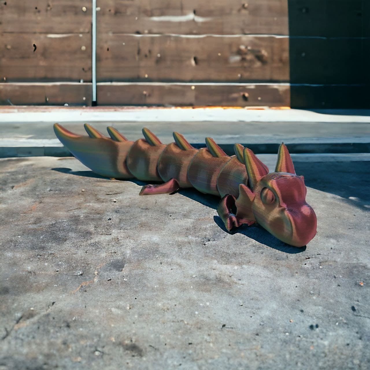 Cute Flexi Dragon 3d model