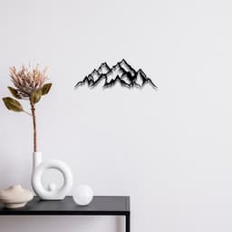 Mountain Wall Art 3d model