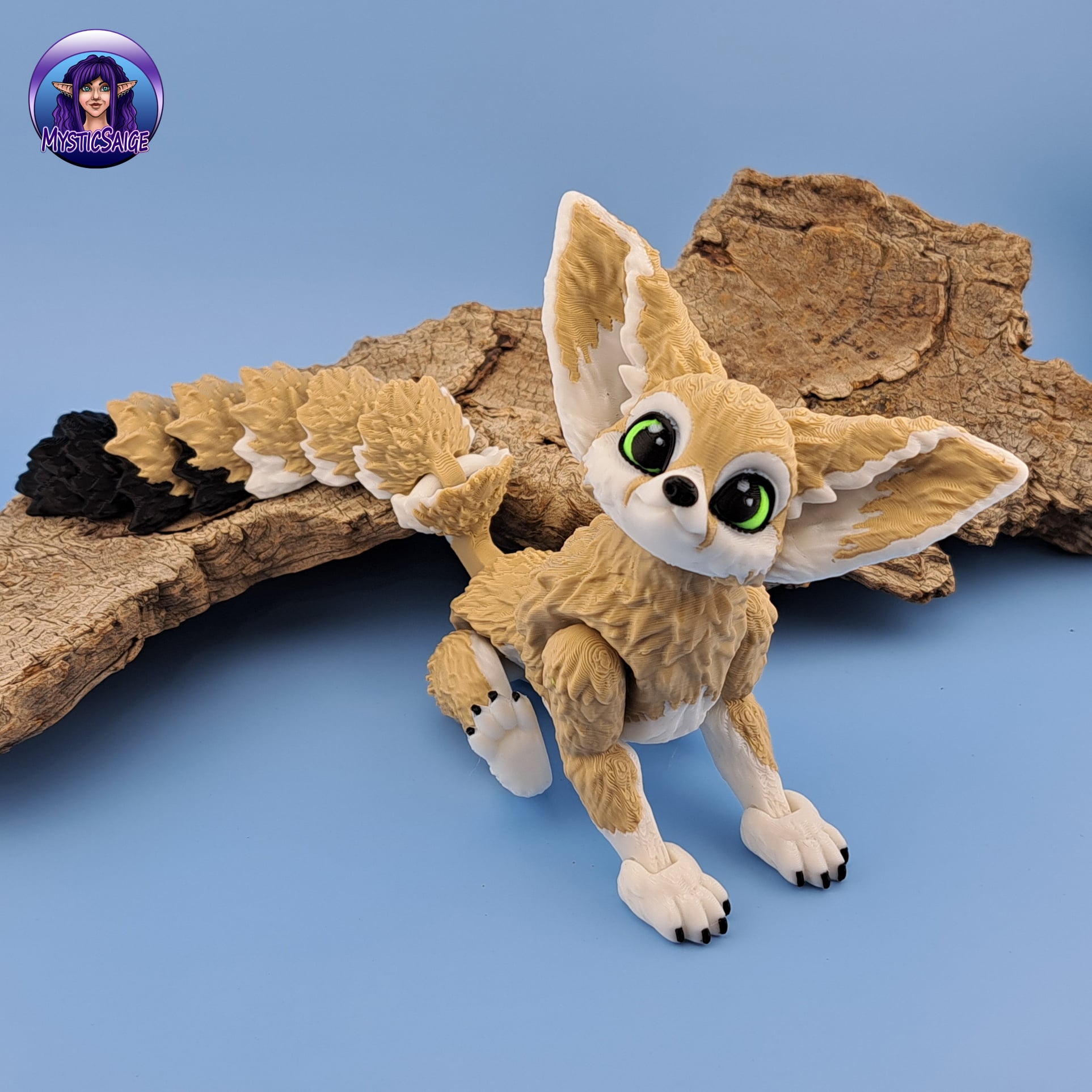 Fennec Fox 3d model