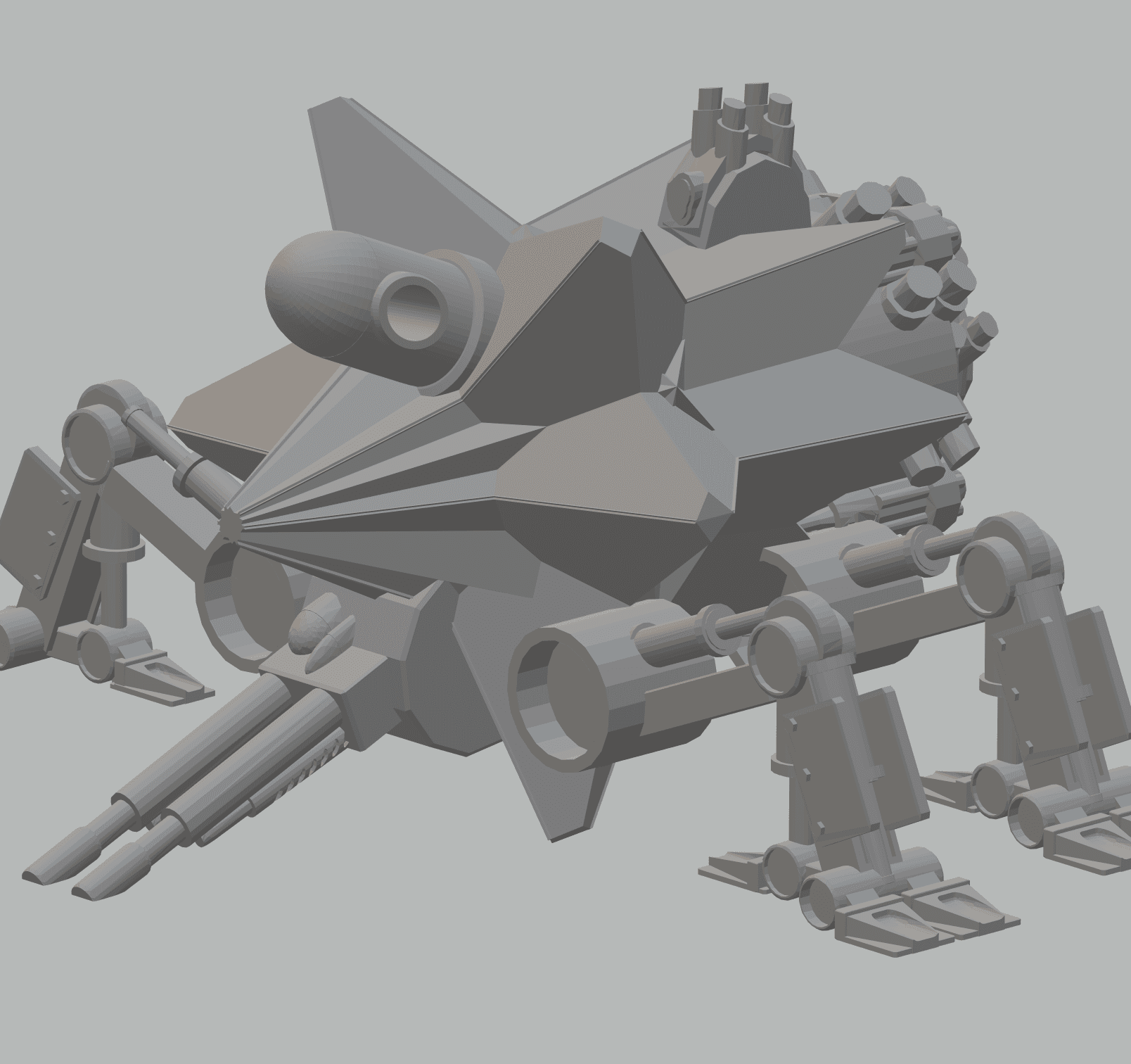 FHW:(Christmas ornament) FJan-C71a v1 Robot simple print (BoD) 3d model
