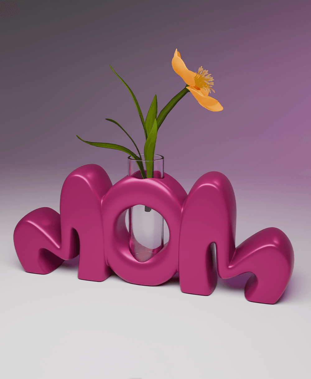 Mother’s Day Vase 3d model