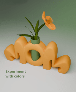 Mother’s Day Vase 3d model