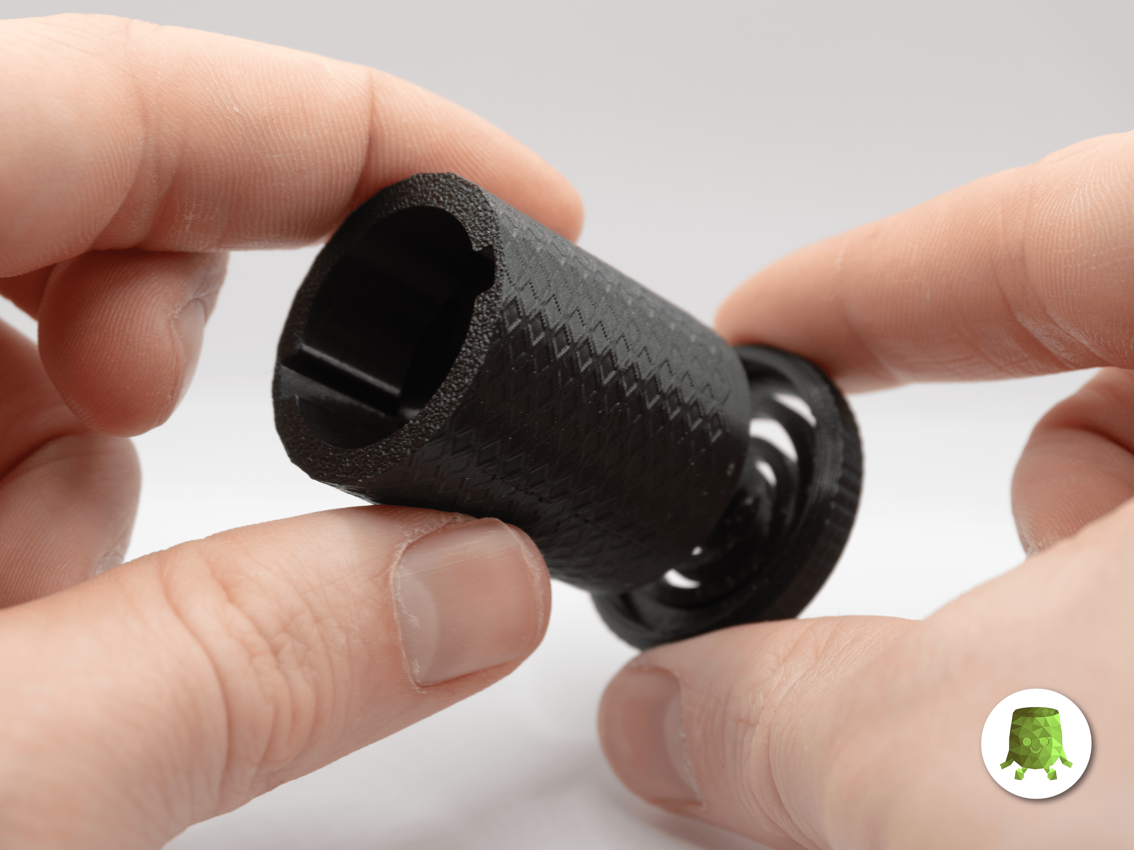 Red Button Fidget 3d model