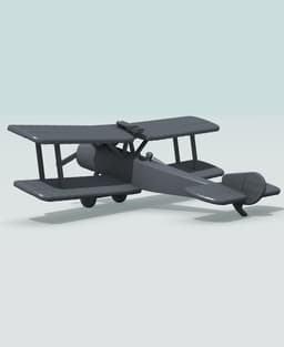 1:144 Sopwith 1½ Strutter Nightfighter 3d model