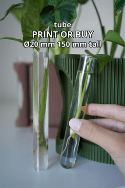 TWINIA planter with propagation tube holder 3d model