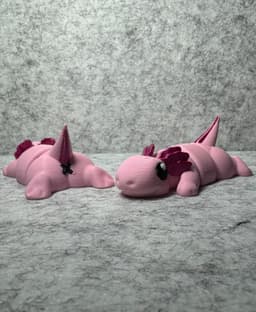 Axolotl Booty flexi 3d model