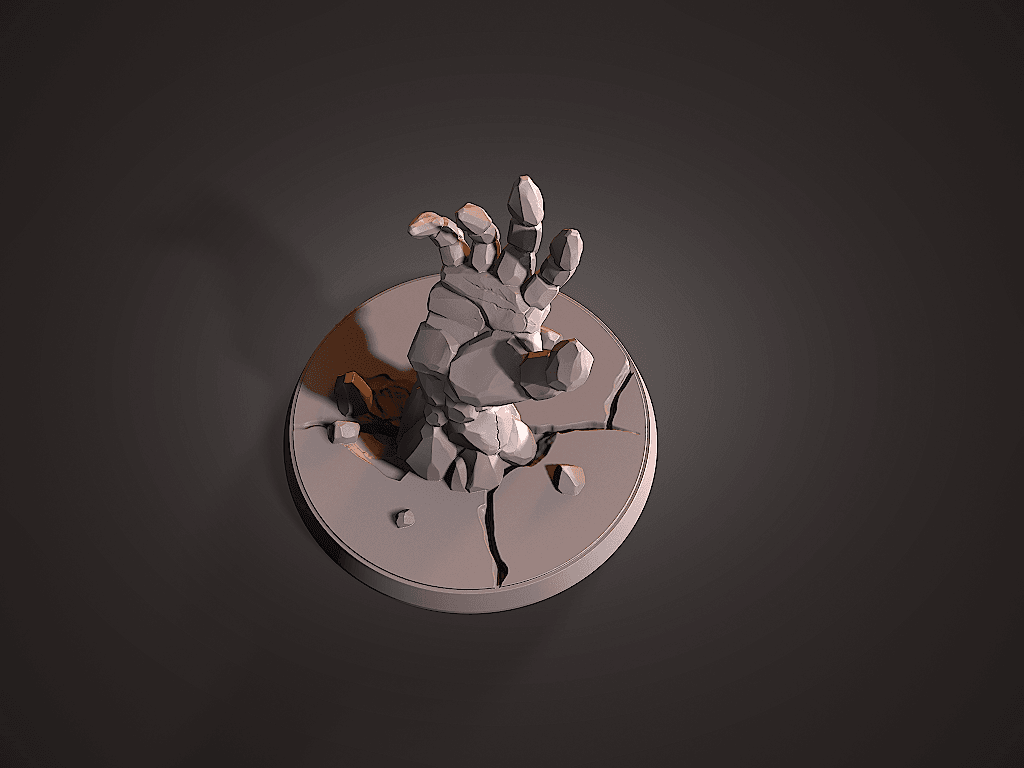 Stone_hand.stl 3d model